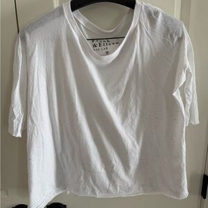 Frank & Eileen Classic White Short Sleeve Tee